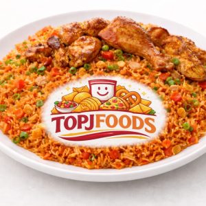 Jollof Rice 2L (+5grilled Chicken)